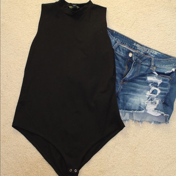 Forever 21 Tops - F21+ Turtleneck Bodysuit